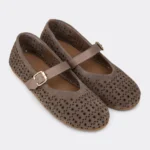 kadin vizon rengi hakiki suet mary jane babet n0413zvznc01 (1)